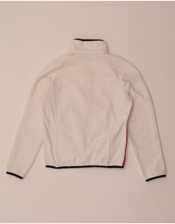 Lotto Chaqueta Polar para Mujer UK 44 Mediana Rayas Blancas