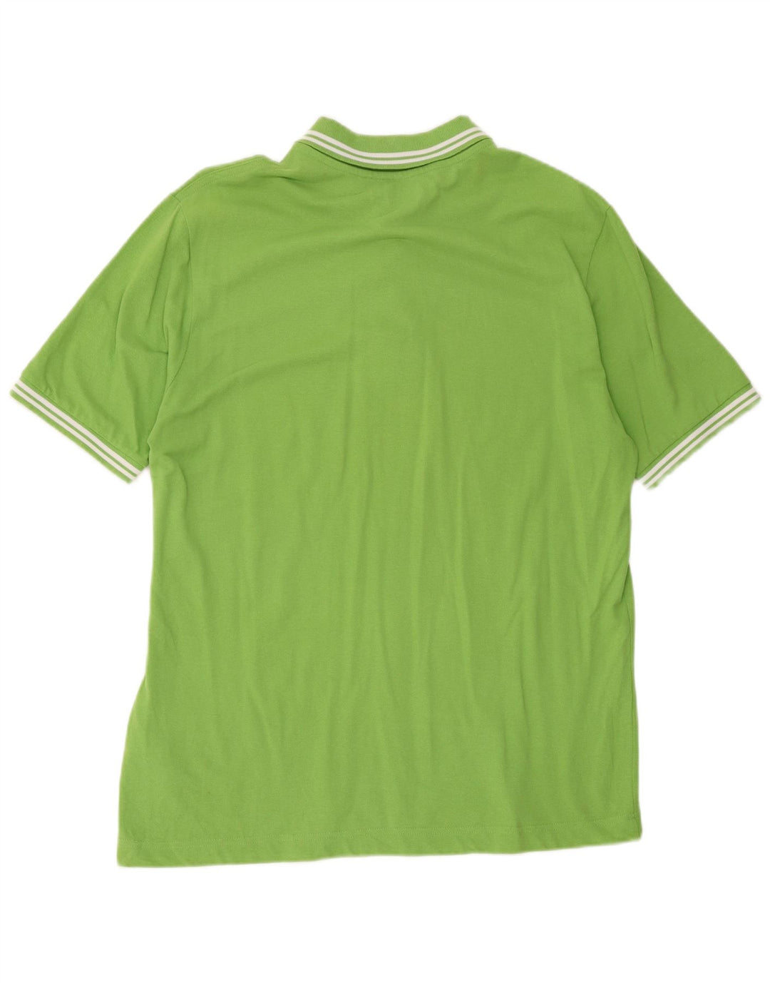 Kappa Polo Hombre Grande Verde Algodón