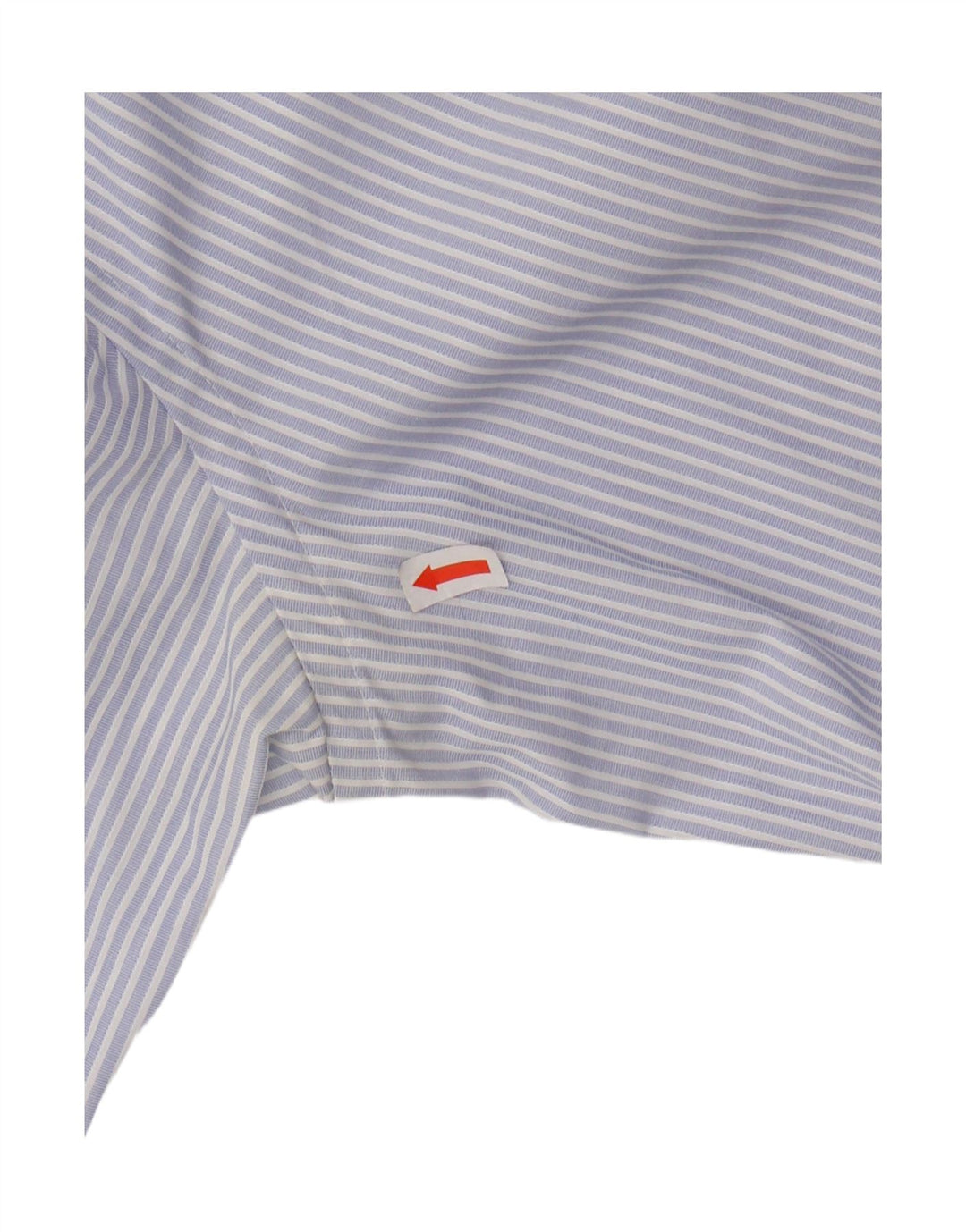 MASSIMO DUTTI Camisa Hombre Talla 15 38 Algodón Rayas Azul Medio