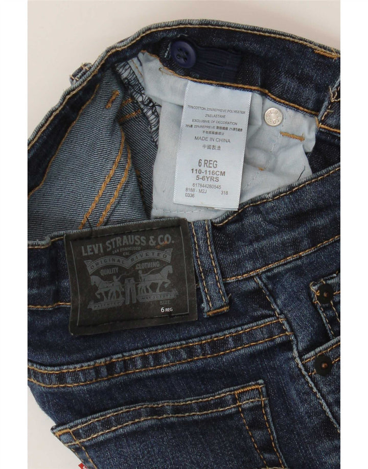 Levi's Jeans 511 Slim para niños 5-6 años W22 L20 Algodón azul