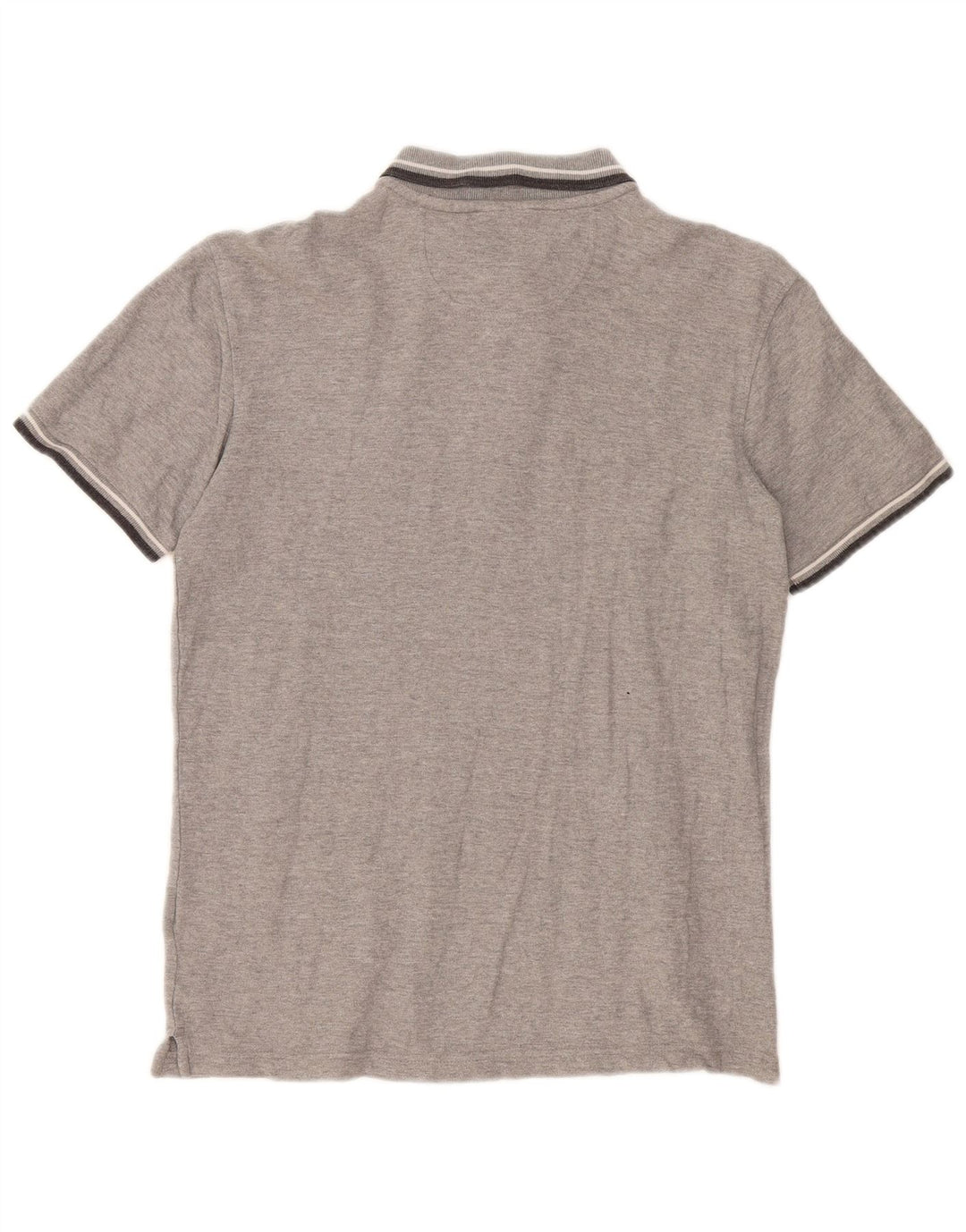 Fila Polo para hombre pequeño gris a rayas