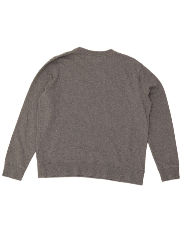 Marks & Spencer Hombre Sudadera Gráfica Jumper XL Algodón Gris