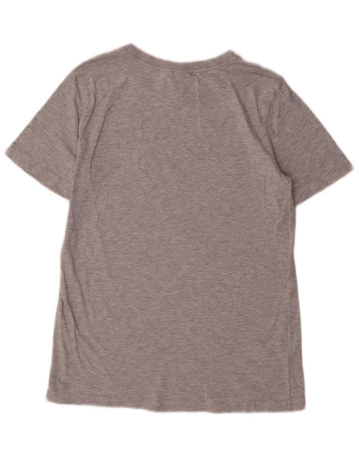 PUMA Camiseta gráfica para niños 14-15 años Grande Gris Algodón