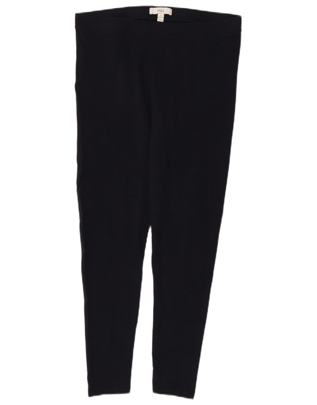 Marks & Spencer Leggings para mujer Reino Unido 44 Grande Algodón azul marino