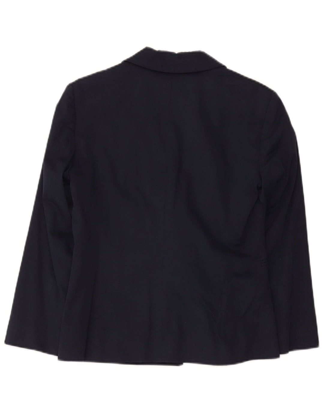 Max & Co. Chaqueta tipo blazer de 1 botón para mujer UK 8 Small Azul marino Algodón