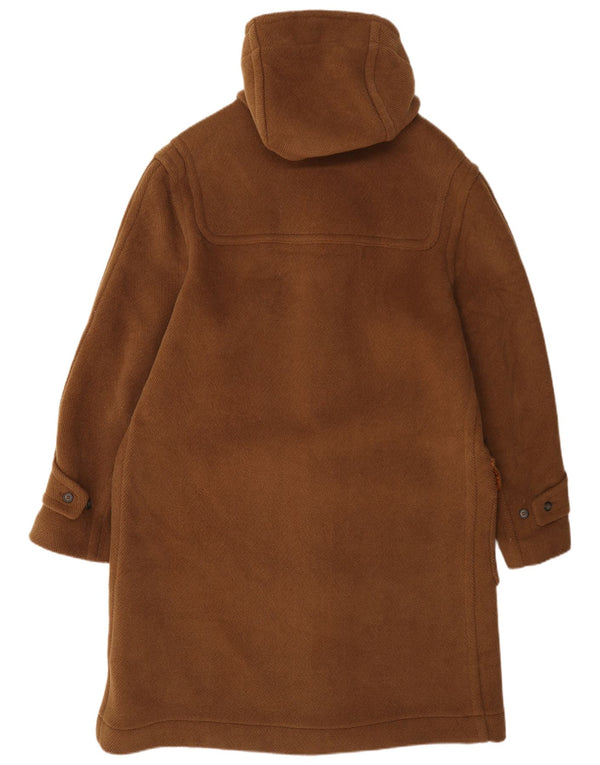 DAKS Trenca con capucha para hombre IT 48 Lana marrón medio