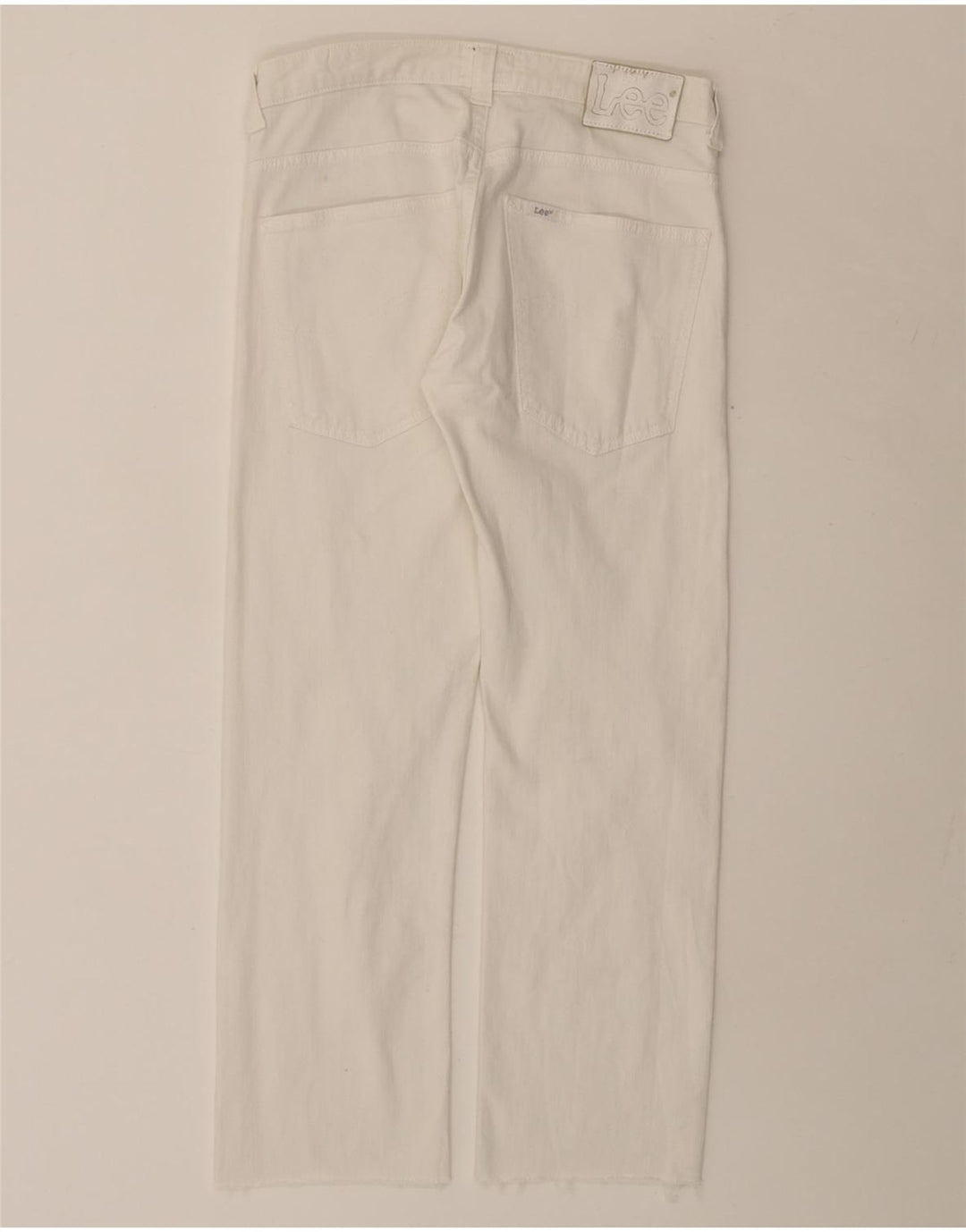 LEE Powell Jeans Slim para Mujer W32 L27 Algodón Blanco