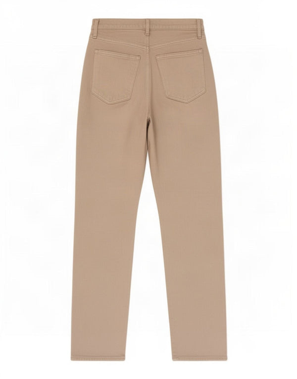 Abercrombie & Fitch Jeans rectos para mujer US 6 Medium W28 L31 Beige 90s