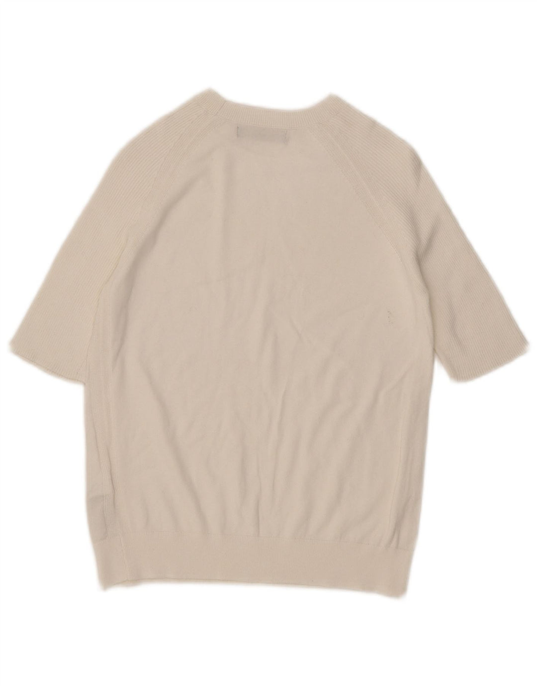 Marks & Spencer Jersey con Cuello Barco para Mujer UK 10 Small White