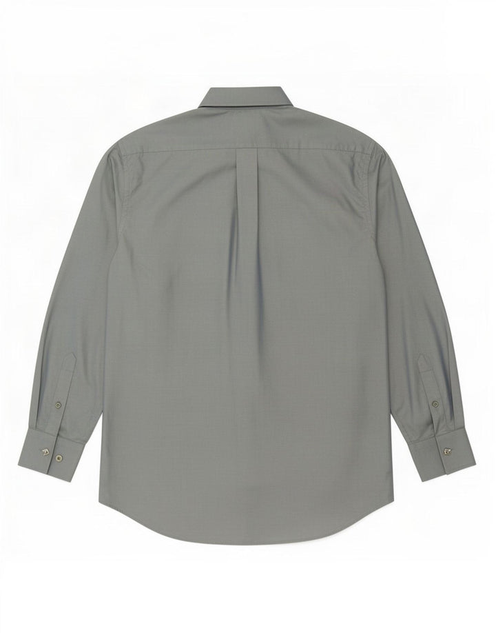 Camisa Kenzo para hombre talla 40 15 1/2 algodón azul mediano