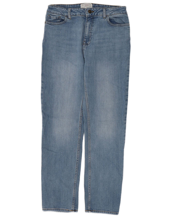 Vaqueros cónicos Chesham Girlfriend para mujer de Fat Face UK 10 Small W28 L27 Azul