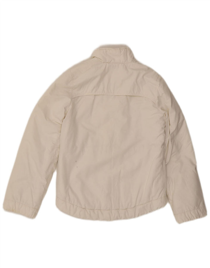 Nike Chaqueta cortavientos para mujer UK 4/6 XS Algodón blanco