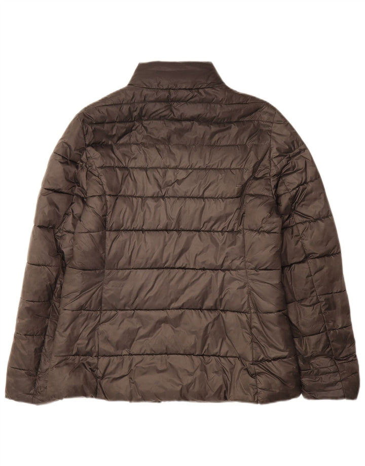 Barbour Chaqueta Acolchada Mujer UK 42 Poliamida Gris Medio