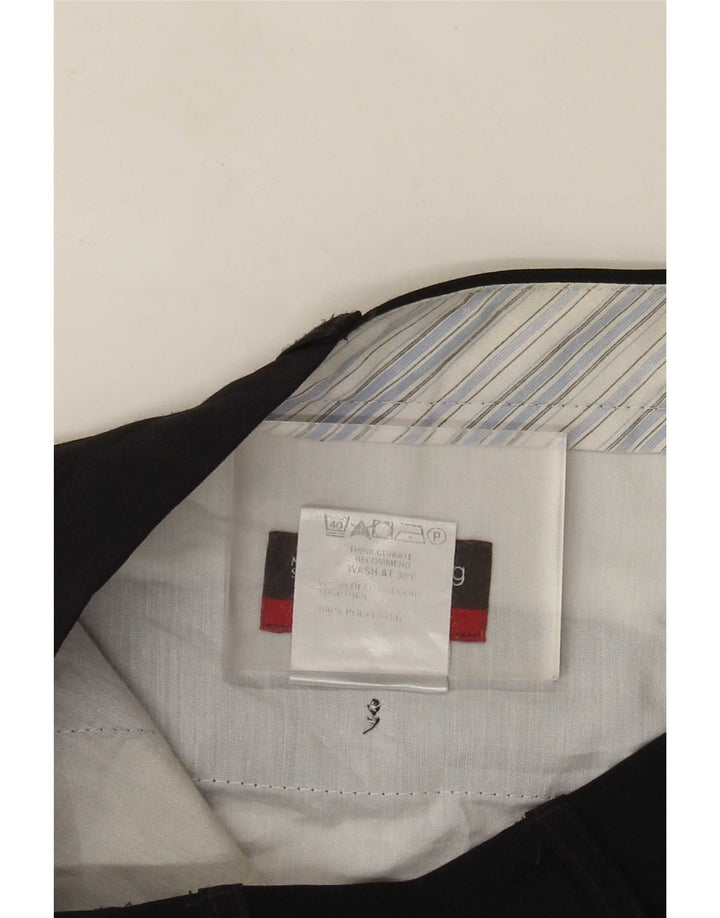 Marks & Spencer Pantalones de traje rectos a medida para hombre W36 L29 Azul marino