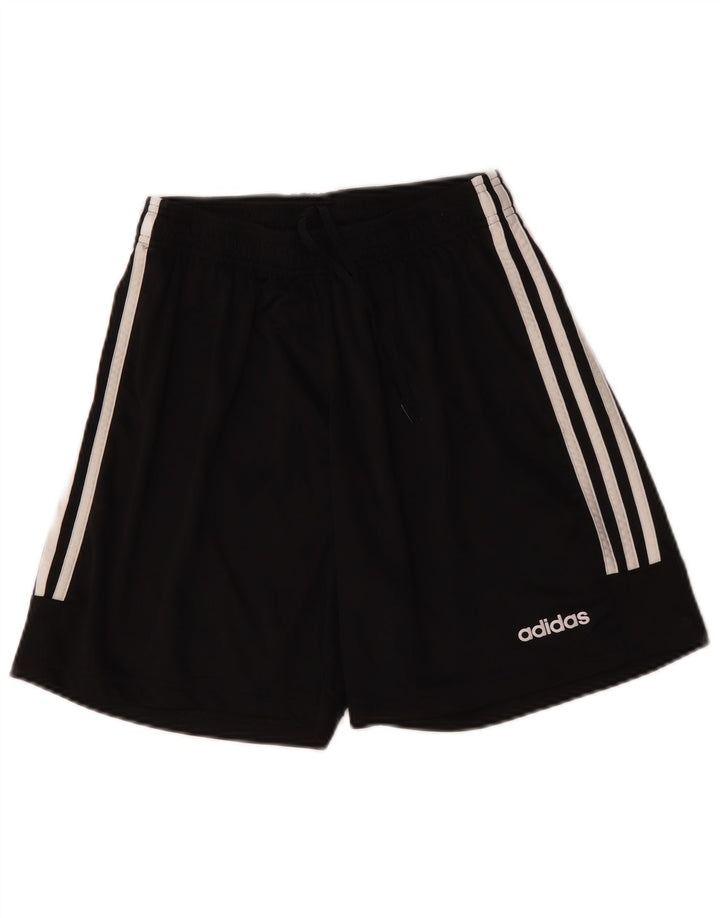 Adidas - Pantalones cortos deportivos Aeroready para hombre, tamaño grande, poliéster negro