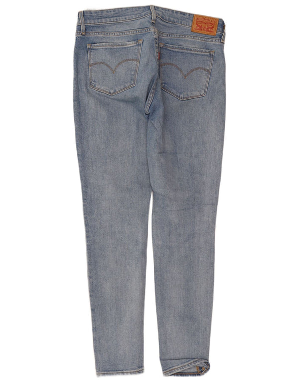 Levi's Mujer 711 Vaqueros Slim Desgastados W27 L28 Algodón Azul