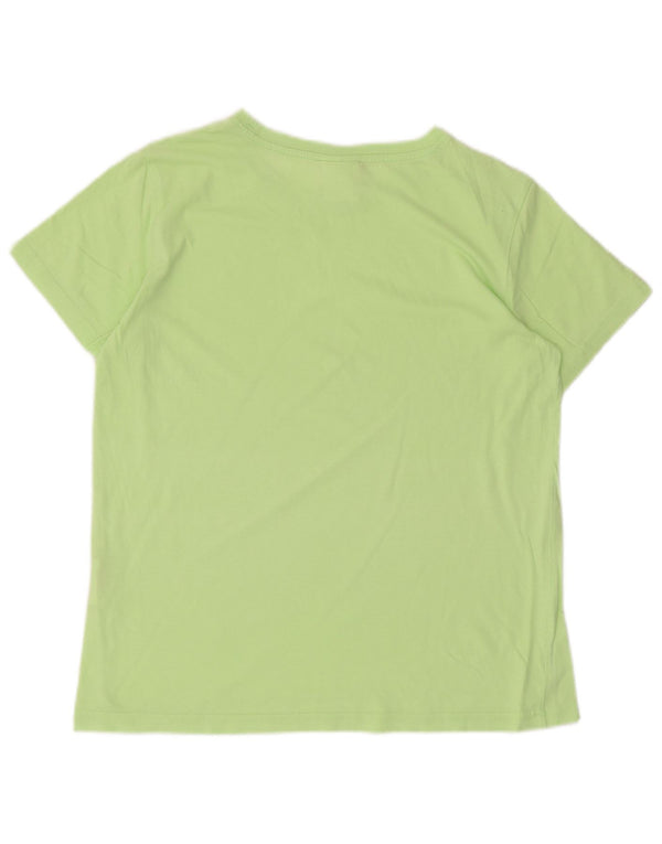 Champion Camiseta para mujer Top UK 12 Algodón verde medio