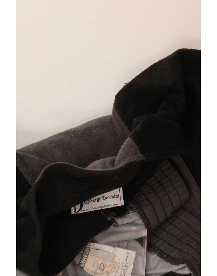 Sergio Tacchini Chaqueta de chándal para hombre IT 52 Large Grey Colourblock