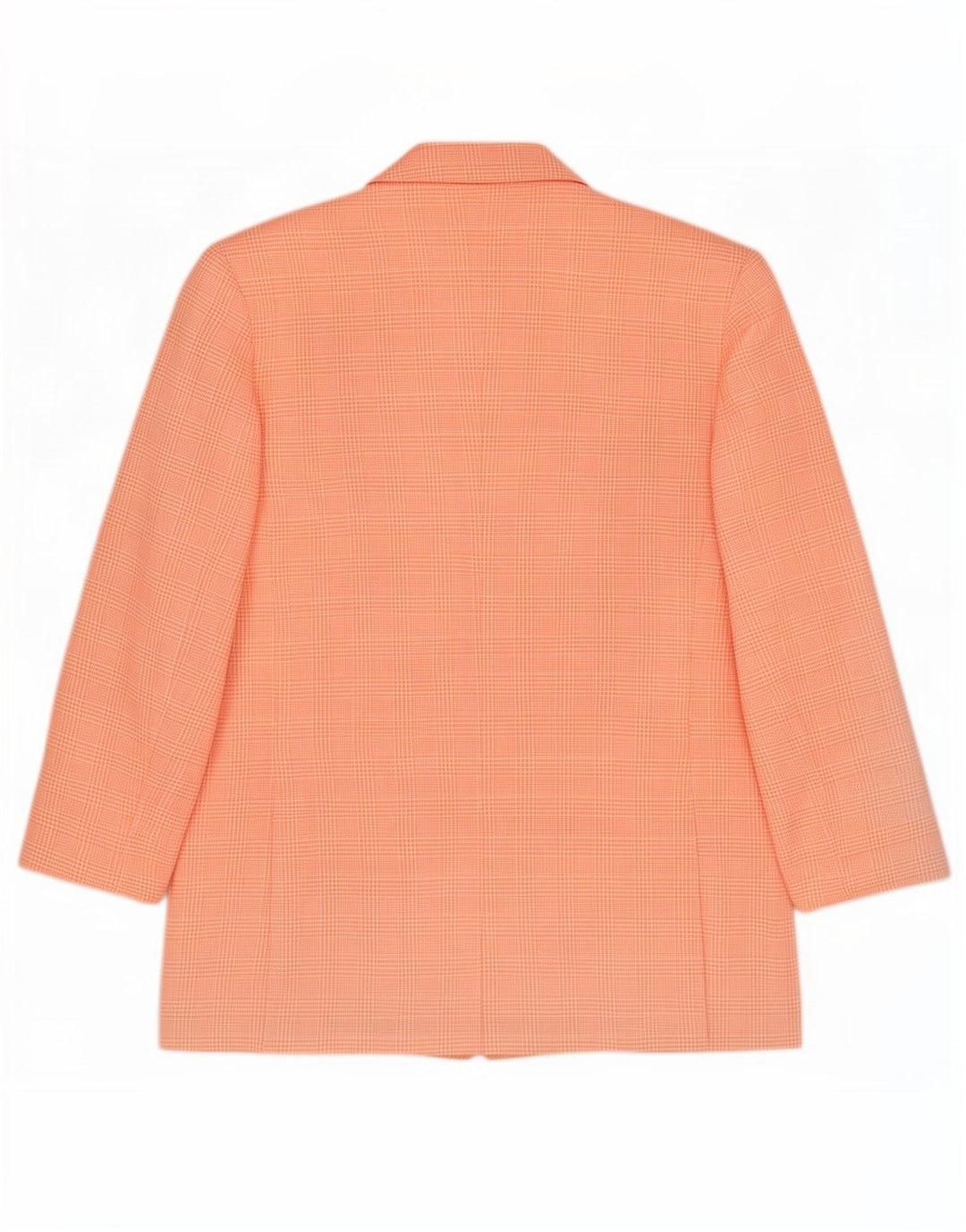 Pierre Cardin Chaqueta Blazer de 3 Botones para Mujer Reino Unido 44 Grande Pata de Gallo Rosa