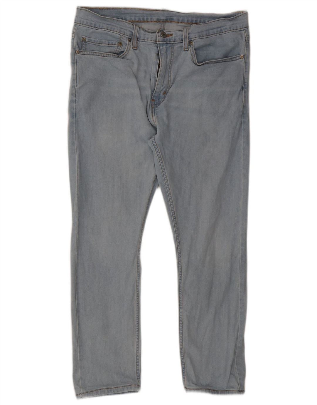 LEVI'S Vaqueros pitillo recortados 510 para hombre W34 L25 Algodón azul