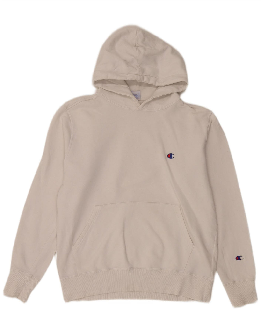 Champion Sudadera Con Capucha Para Hombre Jersey Grande Blanco