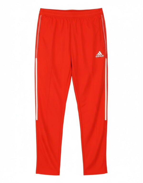Adidas Pantalones De Chándal Hombre Grande Rojo Poliéster Deportes
