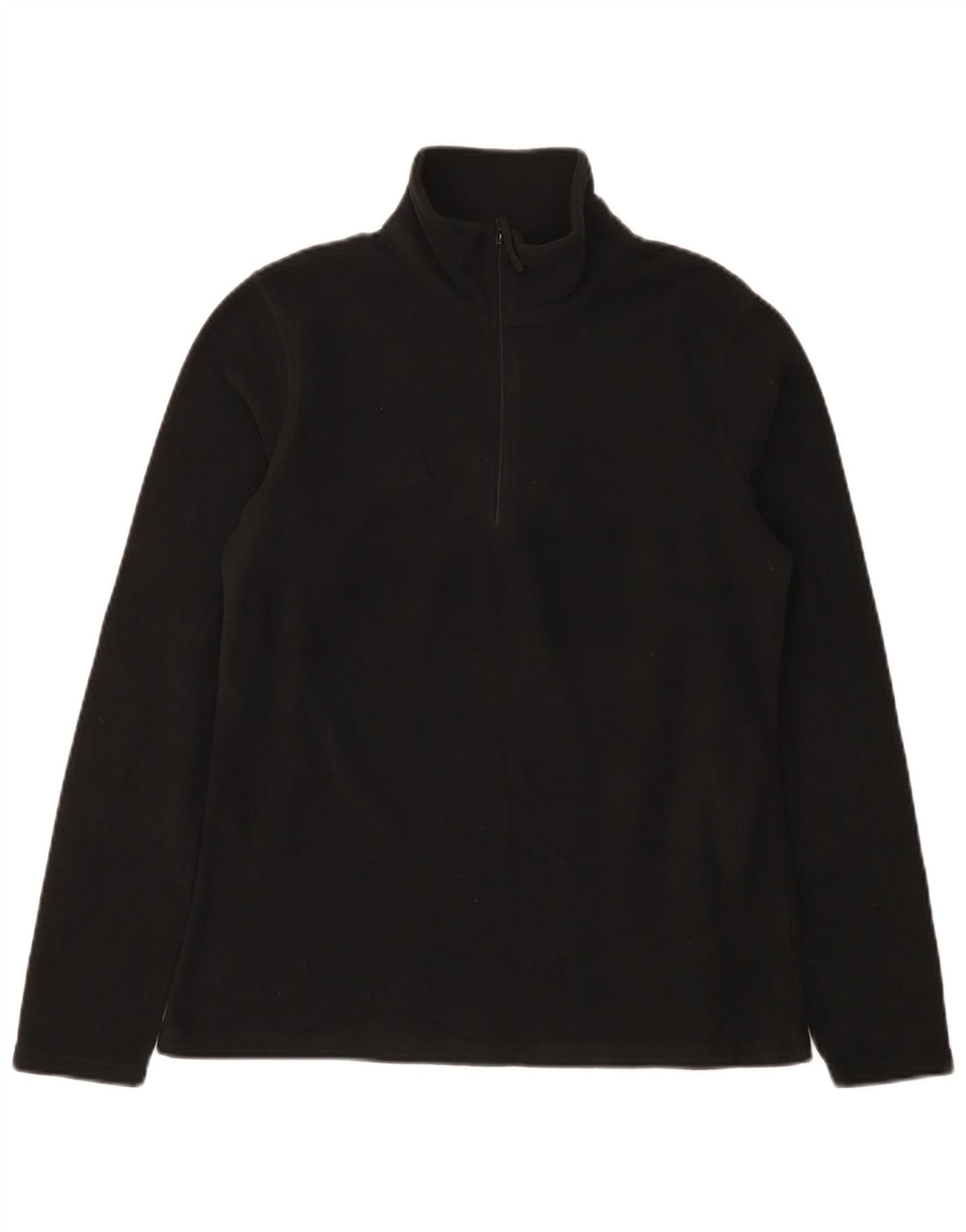 Jersey de forro polar con cuello y cremallera para mujer Mountain Warehouse UK 44 Mediano Negro