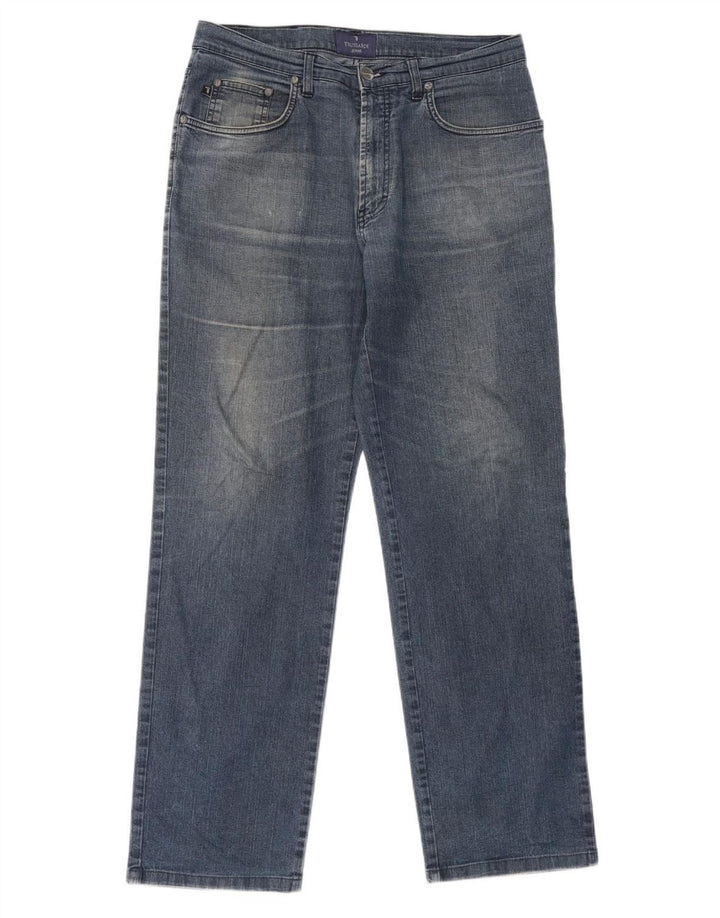 Vaqueros Trussardi Hombre Rectos W34 L30 Algodón Azul