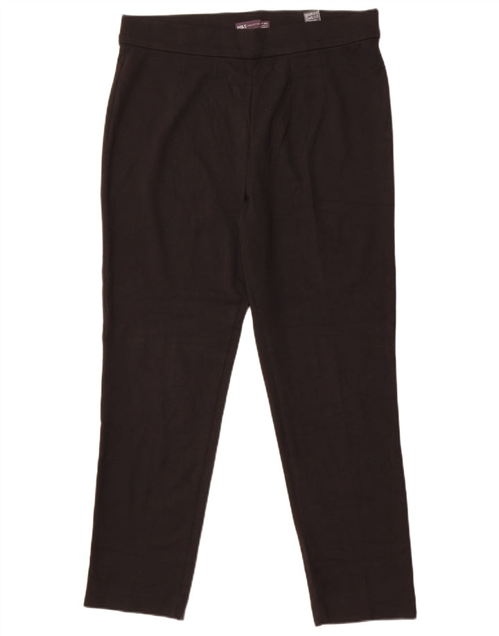 Marks & Spencer Leggings para mujer UK 44 Large Viscosa negra