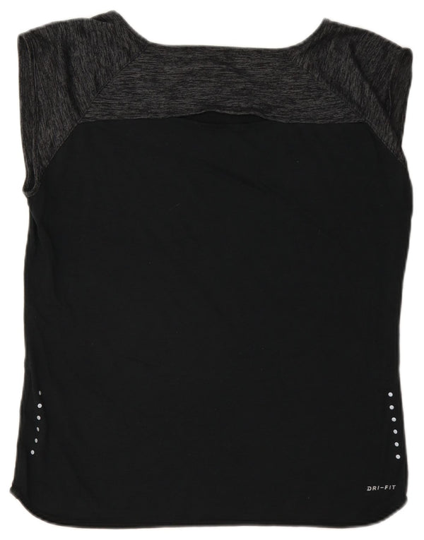 Camiseta Nike Dri Fit para mujer, talla 40, talla mediana, color azul marino, lana