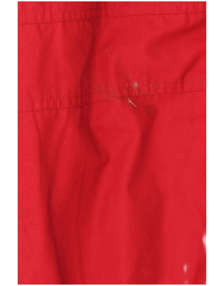 Diadora Chaqueta utilitaria extragrande para hombre ES 42 XL Poliéster rojo