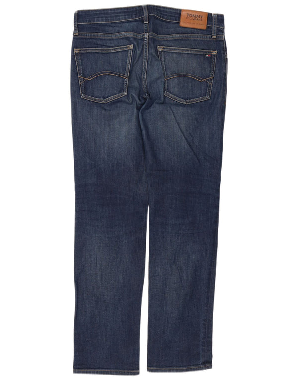 Tommy Hilfiger Vaqueros rectos para hombre W34 L32 Algodón azul