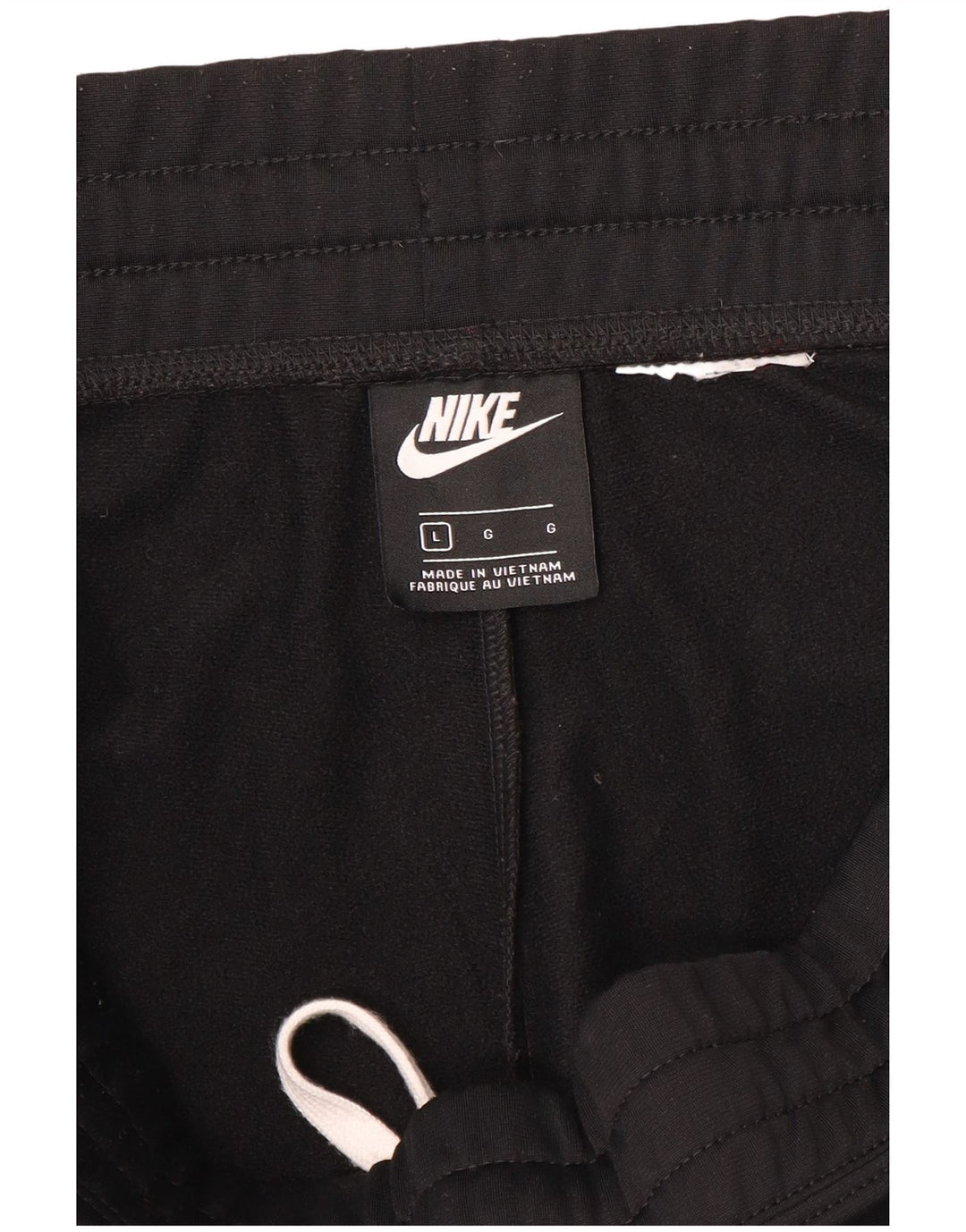 Pantalones de chándal Nike para hombre, talla grande, color negro