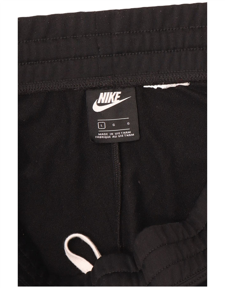 Pantalones de chándal Nike para hombre, talla grande, color negro