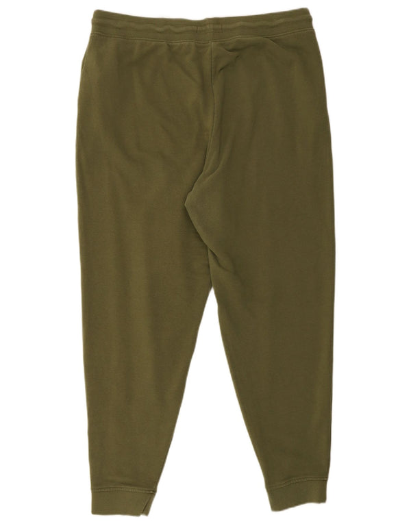Marks & Spencer Pantalones de Chándal para Mujer Joggers UK 18 XL Caqui Algodón