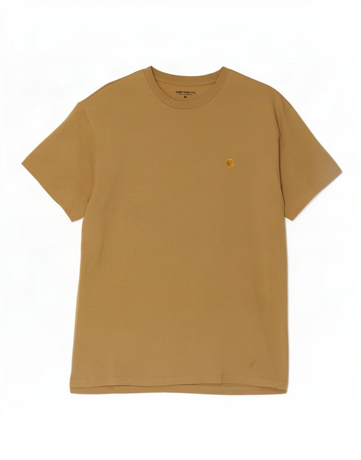 Camiseta Carhartt Hombre Top Algodón Marrón Medio