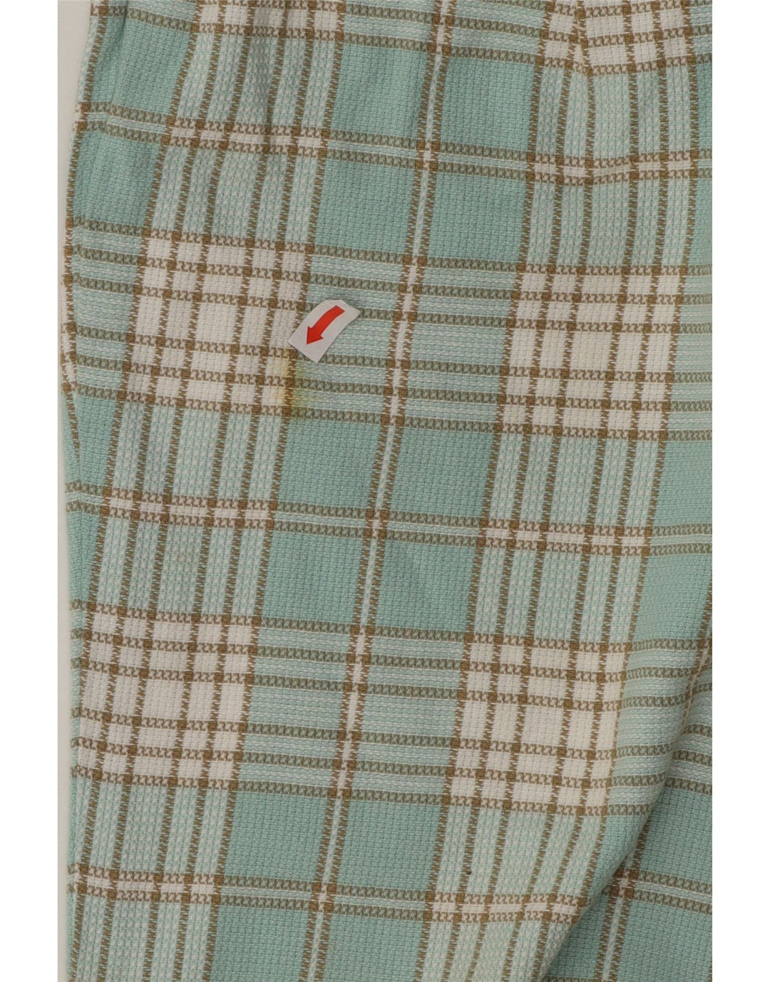 PENDLETON Womens Pegged Chino Trousers US 4 Small W30 L28 Turquoise Check