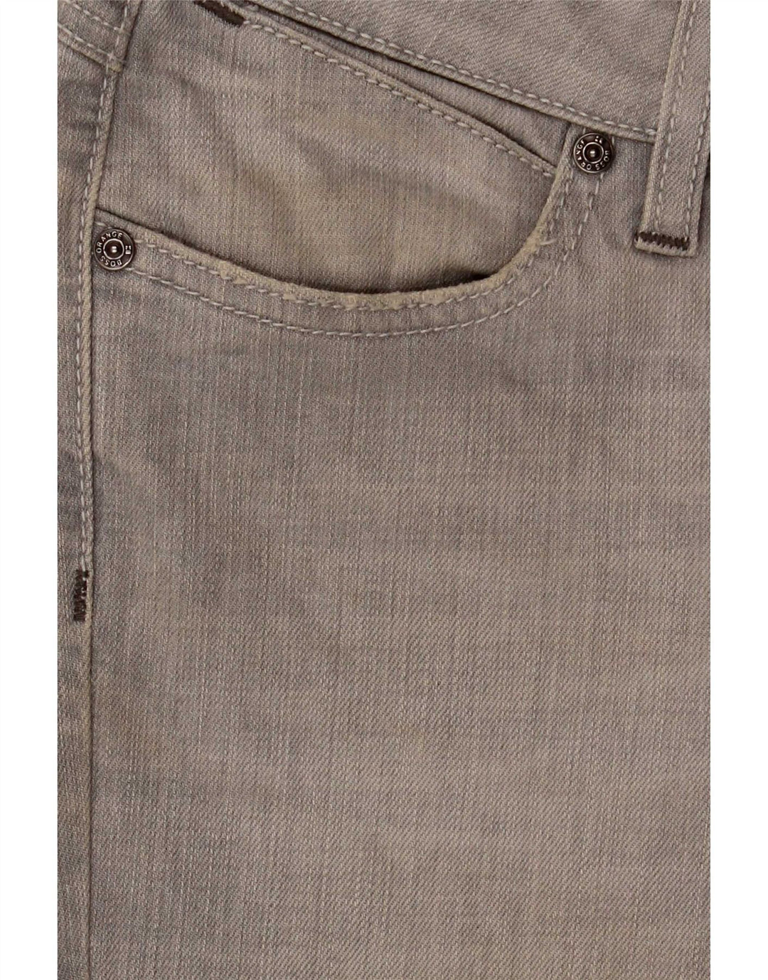 Vaqueros Hugo Boss Mujer Slim W28 L32 Algodón Gris