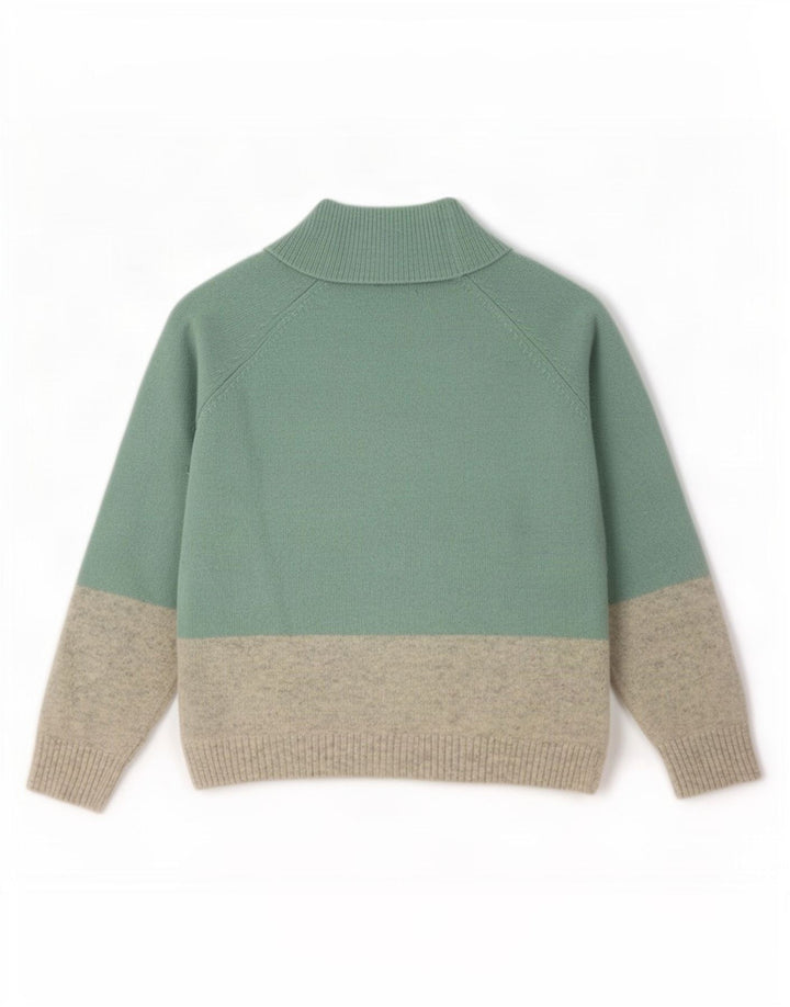 Suéter tipo jersey con cuello de tortuga para mujer de Fat Face UK 44 Grande Turquesa