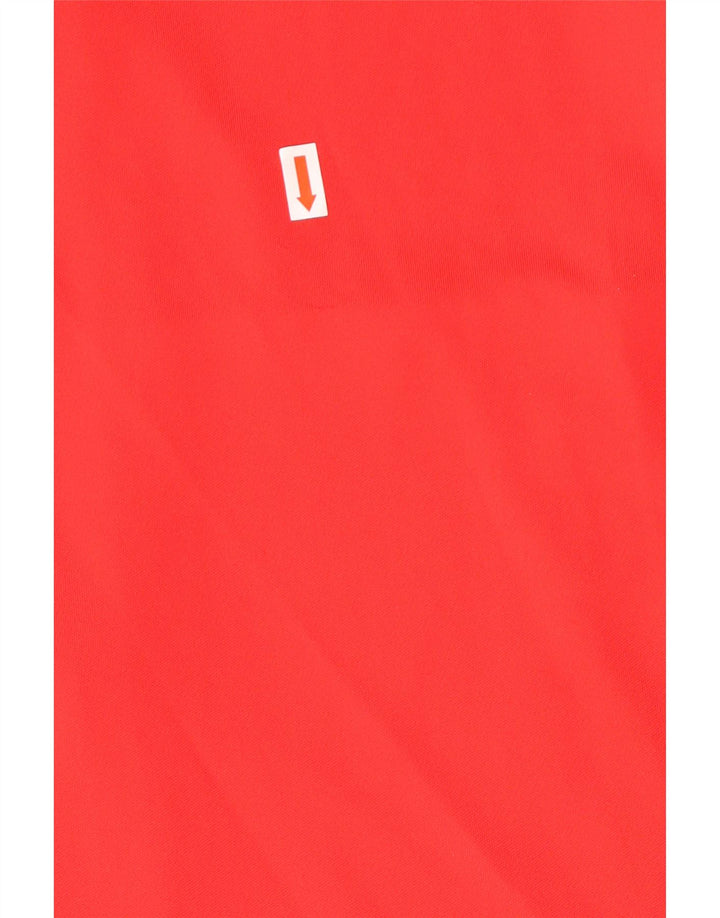 Nike Mens Graphic Chándal Top Chaqueta Pequeña Rojo Poliéster Deportes