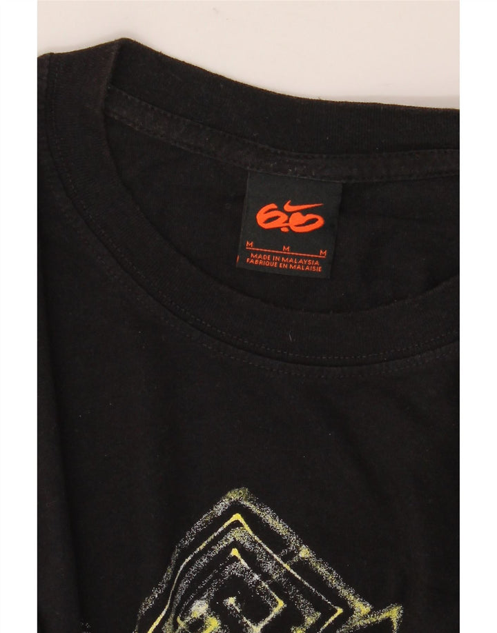 NIKE Camiseta gráfica para hombre, talla mediana, negra