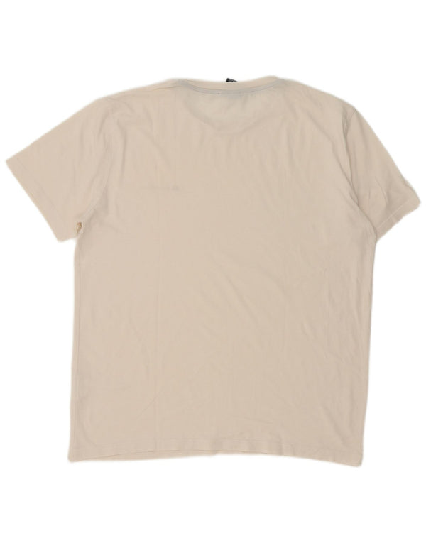 Champion Camiseta para hombre Top Large White Cotton