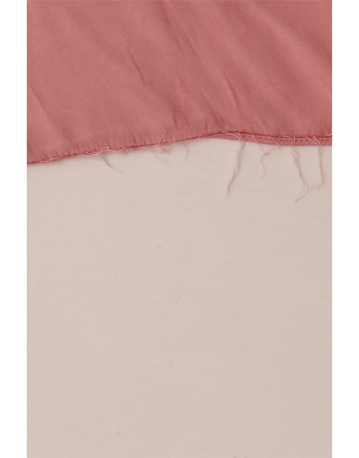 ZARA Mujer Crop Batwing Shirt Blusa UK 44 Viscosa Rosa Mediana