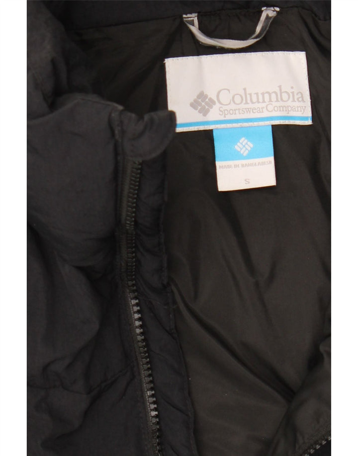Columbia Chaqueta acolchada para hombre UK 36 Small Nylon negro