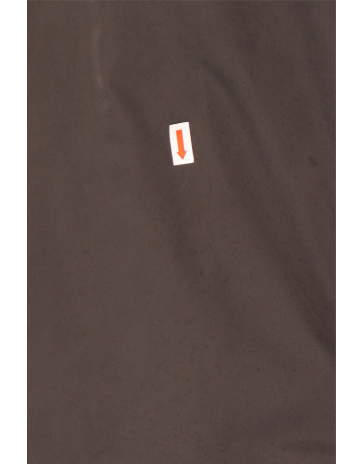 Zara Chaqueta cortavientos para hombre UK 40 Large Poliéster negro
