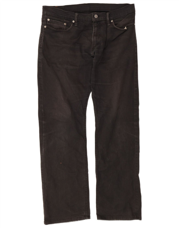 Levi's Vaqueros rectos 514 para hombre W34 L32 Negro