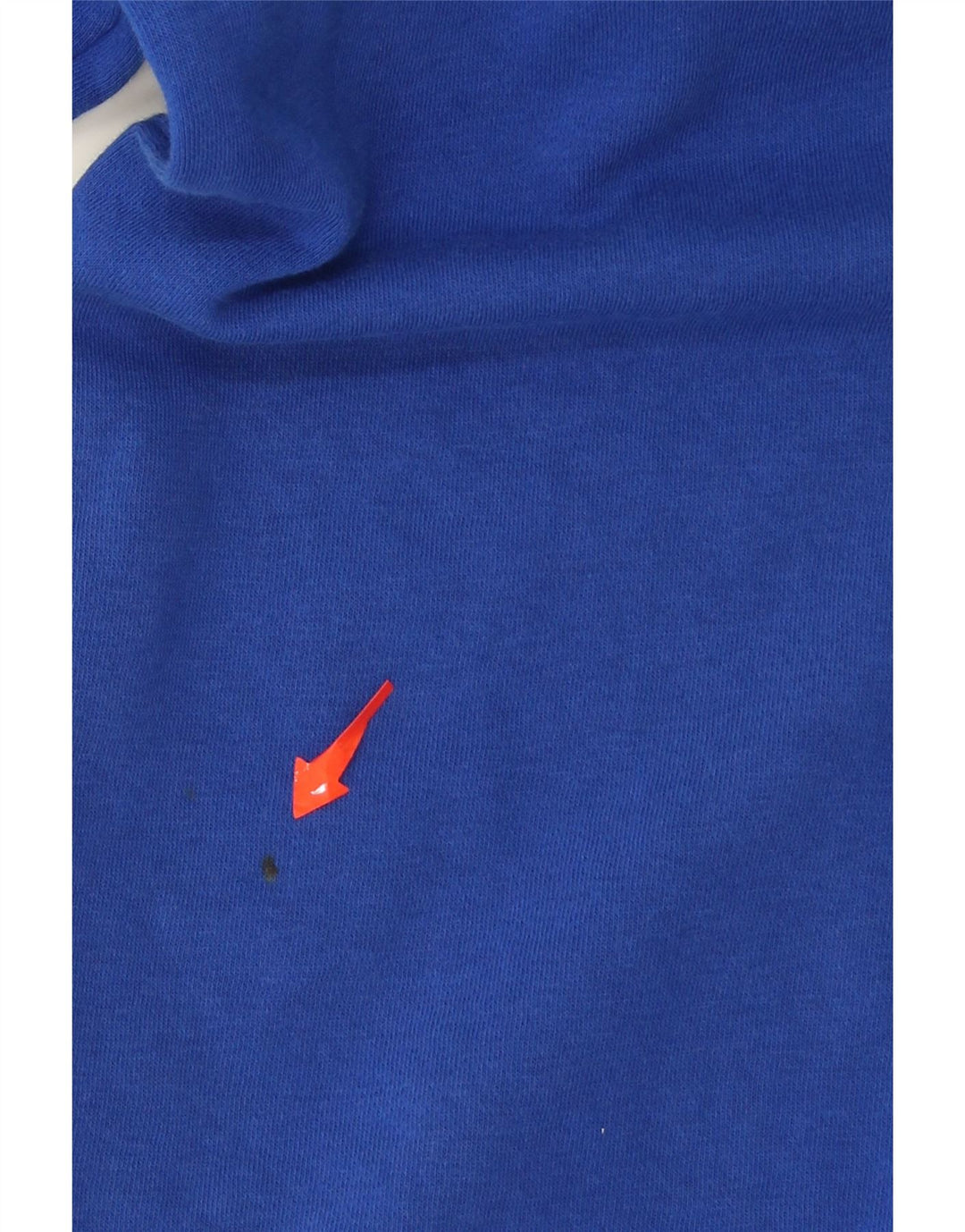 ADIDAS Womens Graphic Hoodie Jumper UK 14 Medium Blue Polyester Vintage Adidas and Second-Hand Adidas from Messina Hembry 