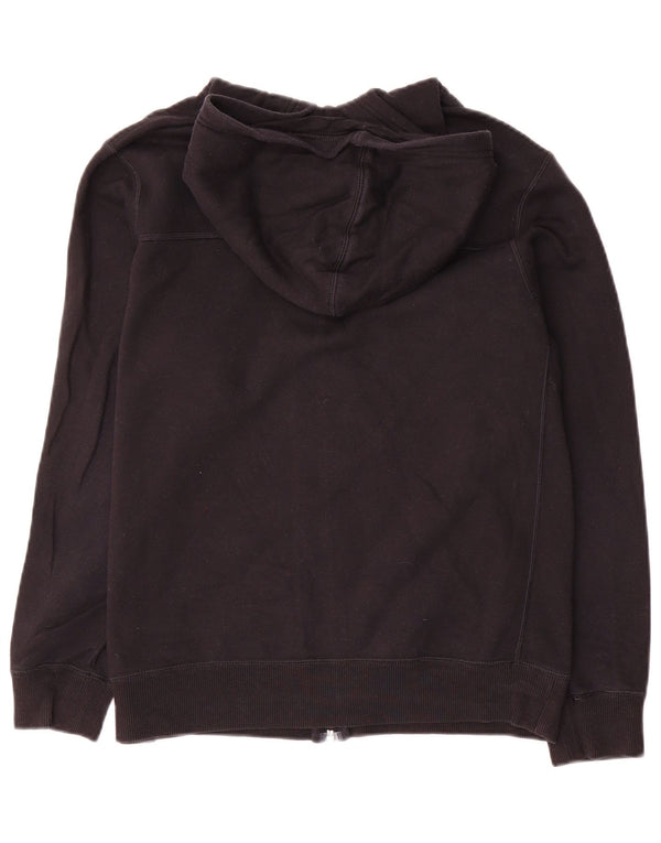 Nike Sudadera con capucha y cremallera para niños 13-14 años XL Negro Colorblock Algodón