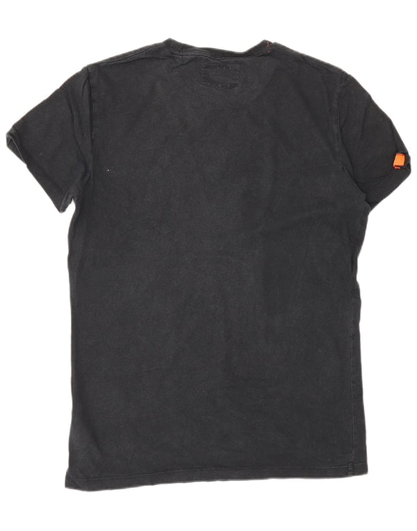 Superdry Camiseta para hombre Top Small Black Cotton