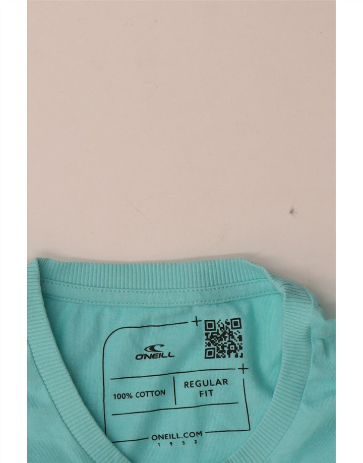 O'Neill Camiseta estampada de corte regular para hombre Top de algodón azul medio